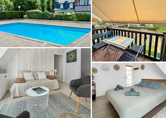 Calme Centre Piscine Chauffee & Tennis ! *